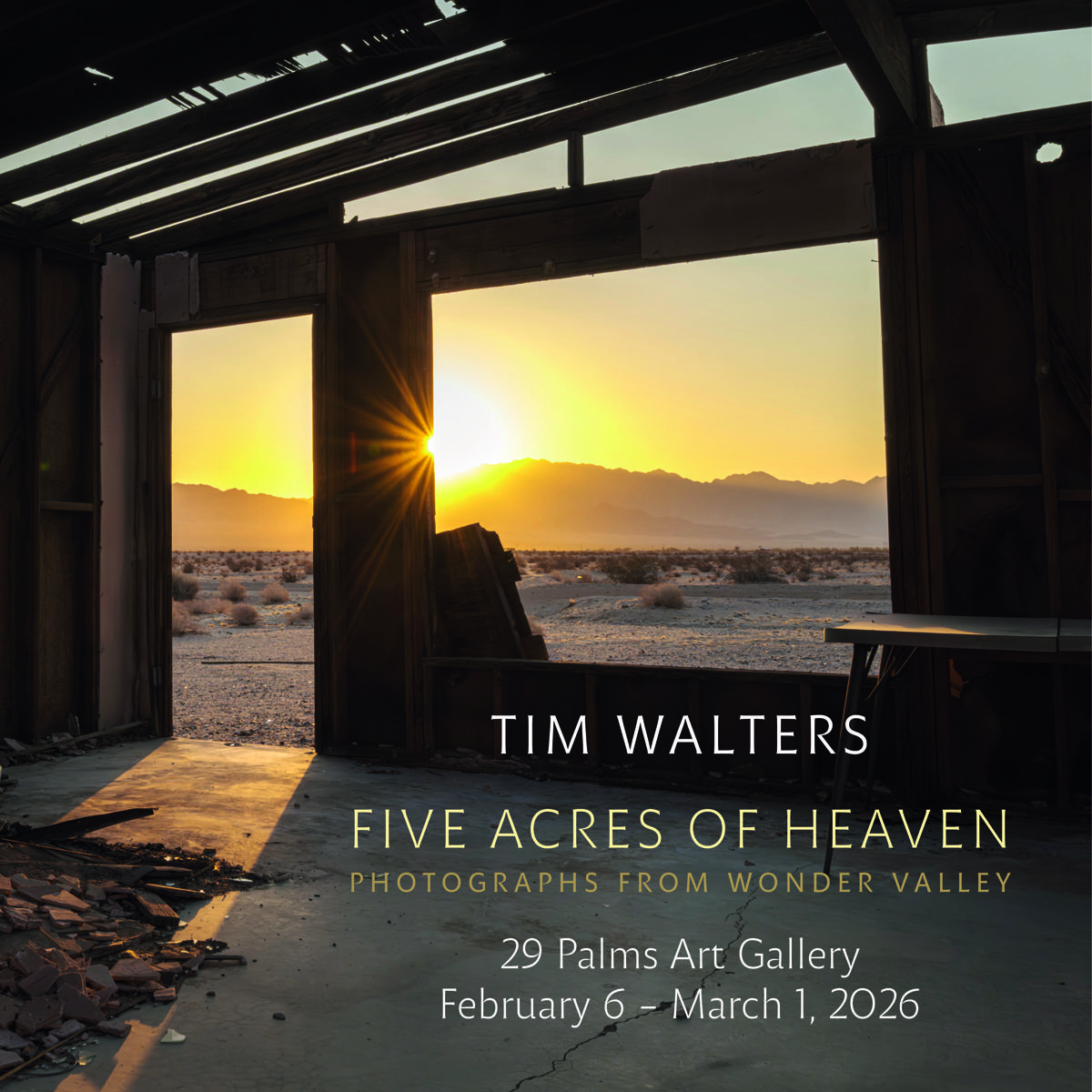 Image of photo from show with time and date